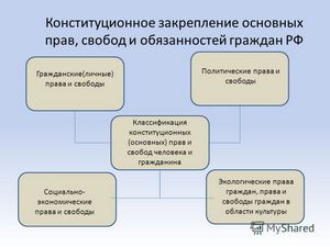 Личные права и свободы человека